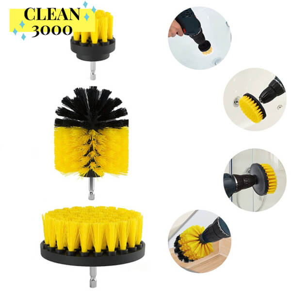 3 PIEVIENOTĀS TĪRĪŠANAS DAĻU KOMPLEKTS CLEAN3000™