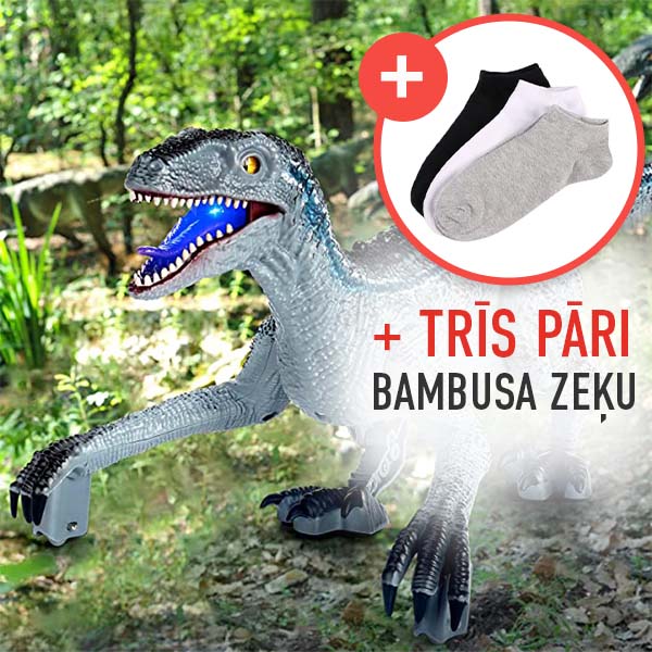 DINOMAX™ – ATTĀLINĀTI AR PULTI VADĀMS DINOZAURS