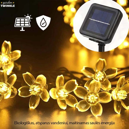 GARDENTWINKLE™ – LUMINI SOLAR DEKORATĪVĀ LED