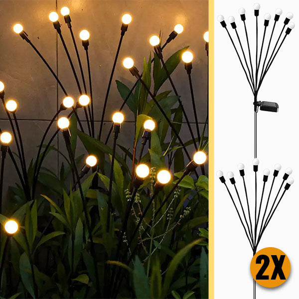 LUMIFLIES™ – SAULES ENERĢIJAS DEKORATĪVĀS GAISMAS