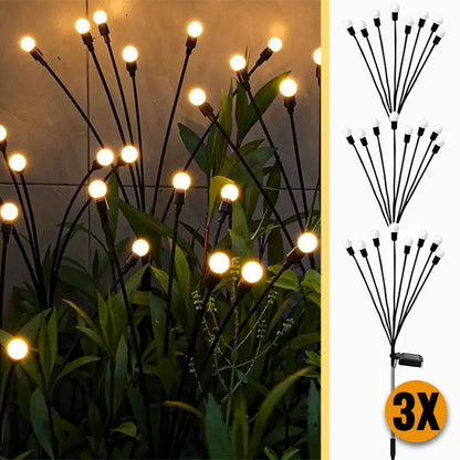 LUMIFLIES™ – SAULES ENERĢIJAS DEKORATĪVĀS GAISMAS