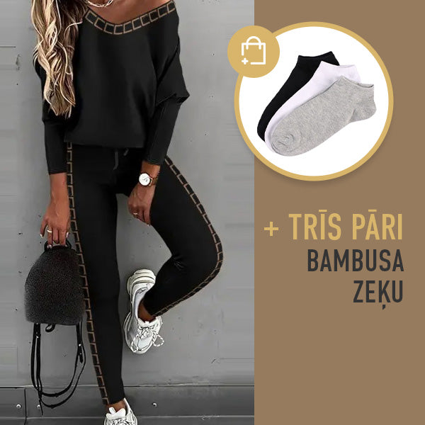 LUNACHIC - MODES KOMPLEKTS T-KREKLS UN BIKSES