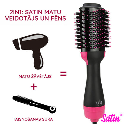 2in1: SATIN® MATU ŽĀVĒTĀJS UN VEIDOTĀJS