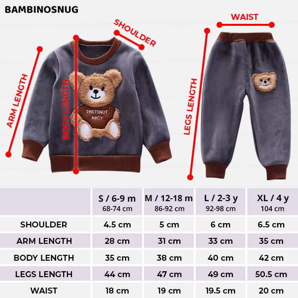 BAMBINOSNUG™ - BĒRNU APĢĒRBU KOMPLEKTS