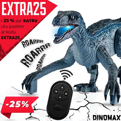DINOMAX™ – ATTĀLINĀTI AR PULTI VADĀMS DINOZAURS