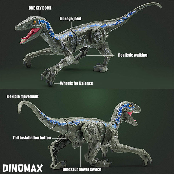 DINOMAX™ – ATTĀLINĀTI AR PULTI VADĀMS DINOZAURS