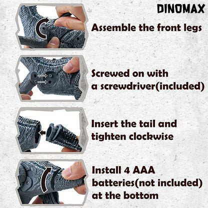 DINOMAX™ – ATTĀLINĀTI AR PULTI VADĀMS DINOZAURS