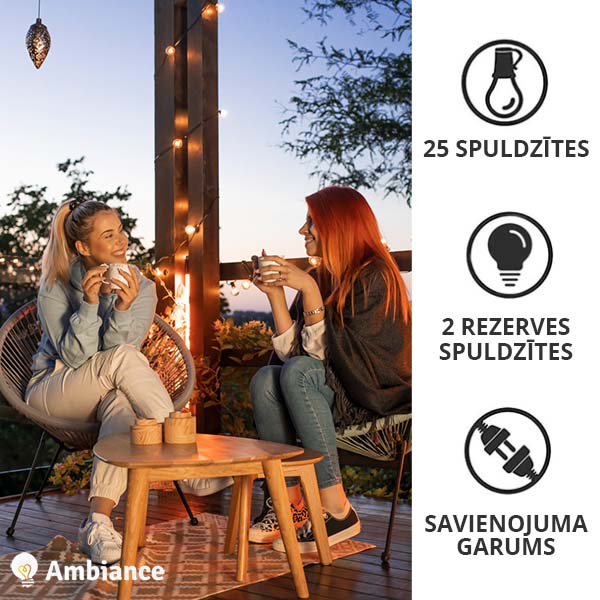 AMBIANCE™ – LAMPIŅU VIRTENE