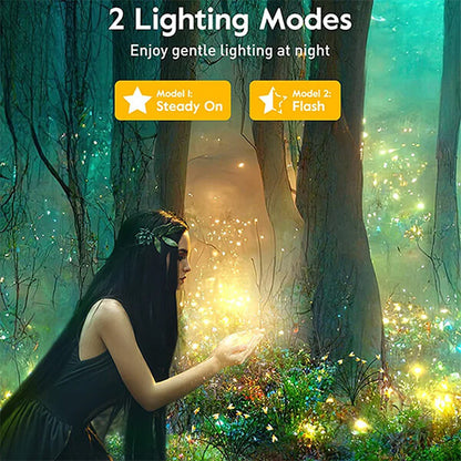 LUMIFLIES™ – SAULES ENERĢIJAS DEKORATĪVĀS GAISMAS