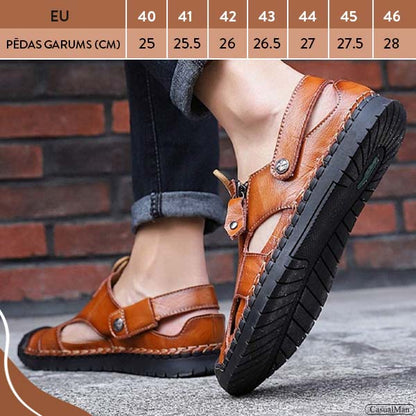 CASUALMAN™ – VĪRIEŠU SANDALES DIVI-VIENĀ